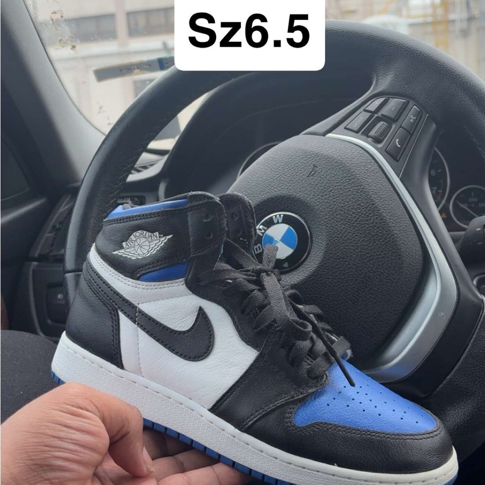 Nike Black and White Sneakers with Sleek Design